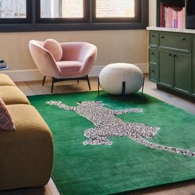 Leapord - Hand Tufted Wool Rug