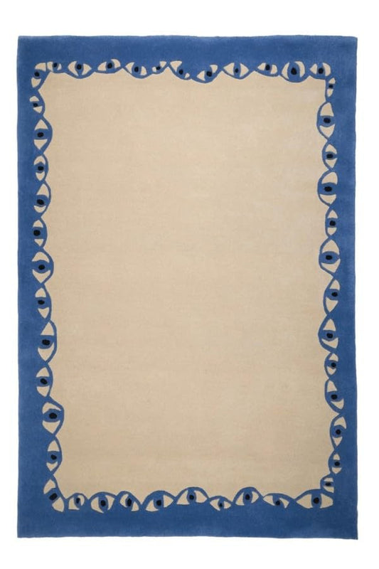Border Eye - Hand-Tufted Wool Rug