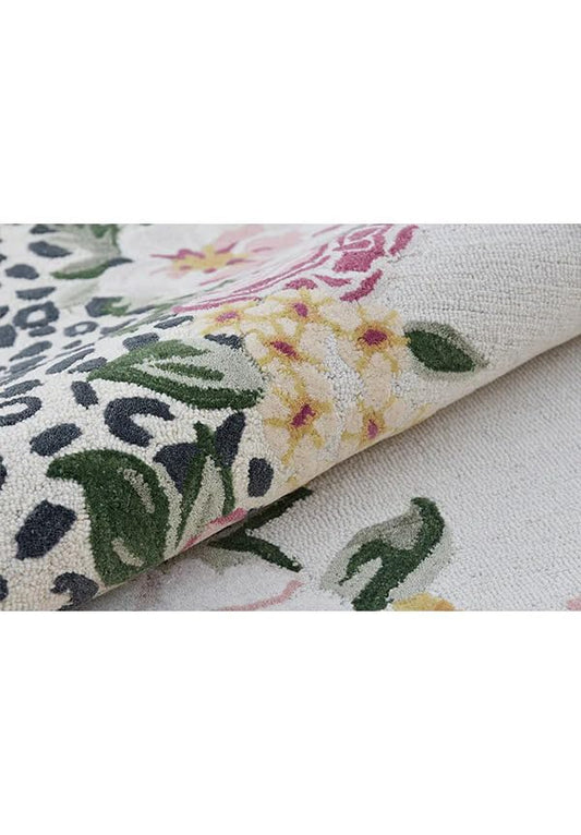 Lio Rose - Hand Tufted Wool Rug