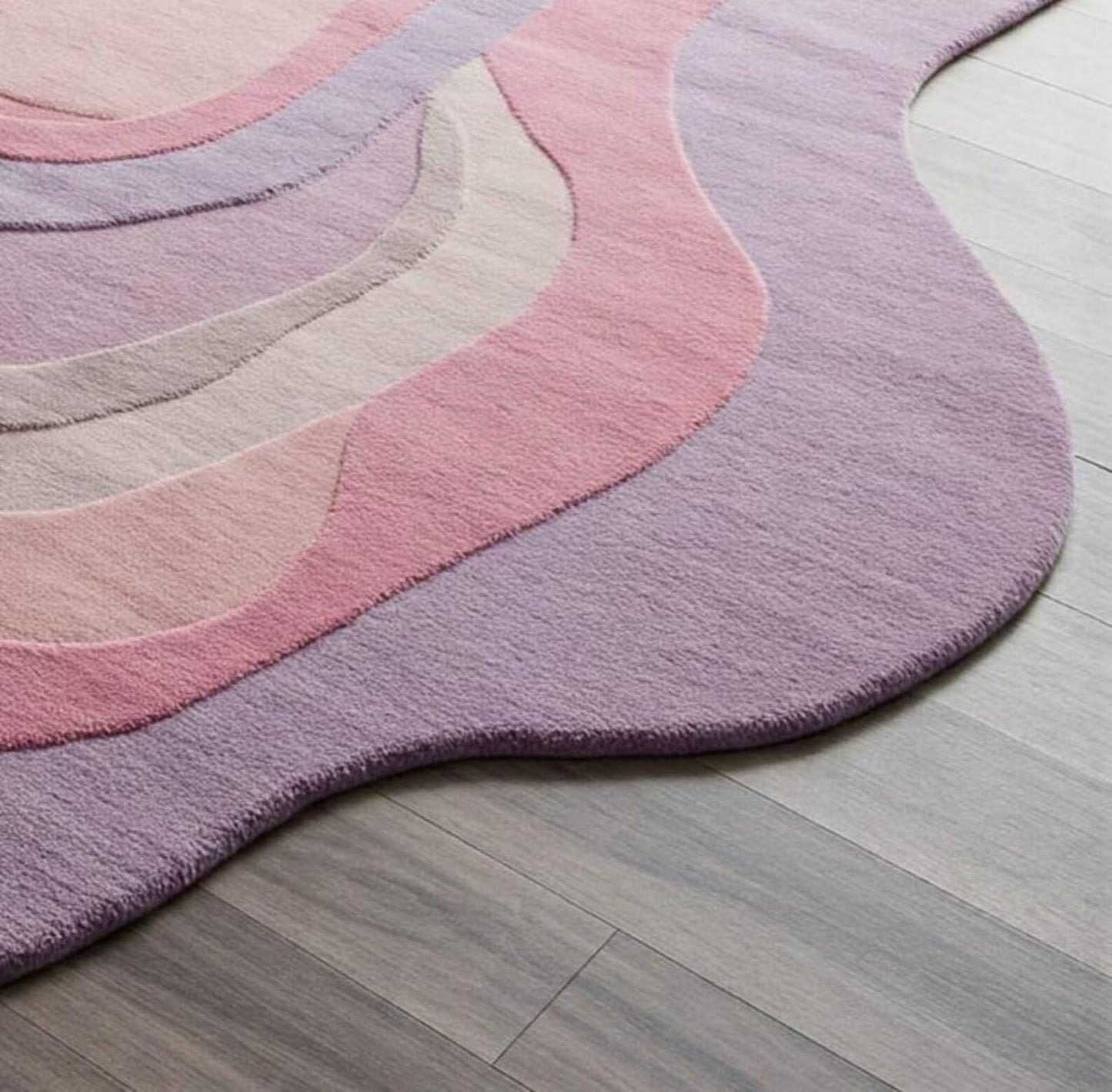 Petal Drift - Hand-Tufted Wool Rug