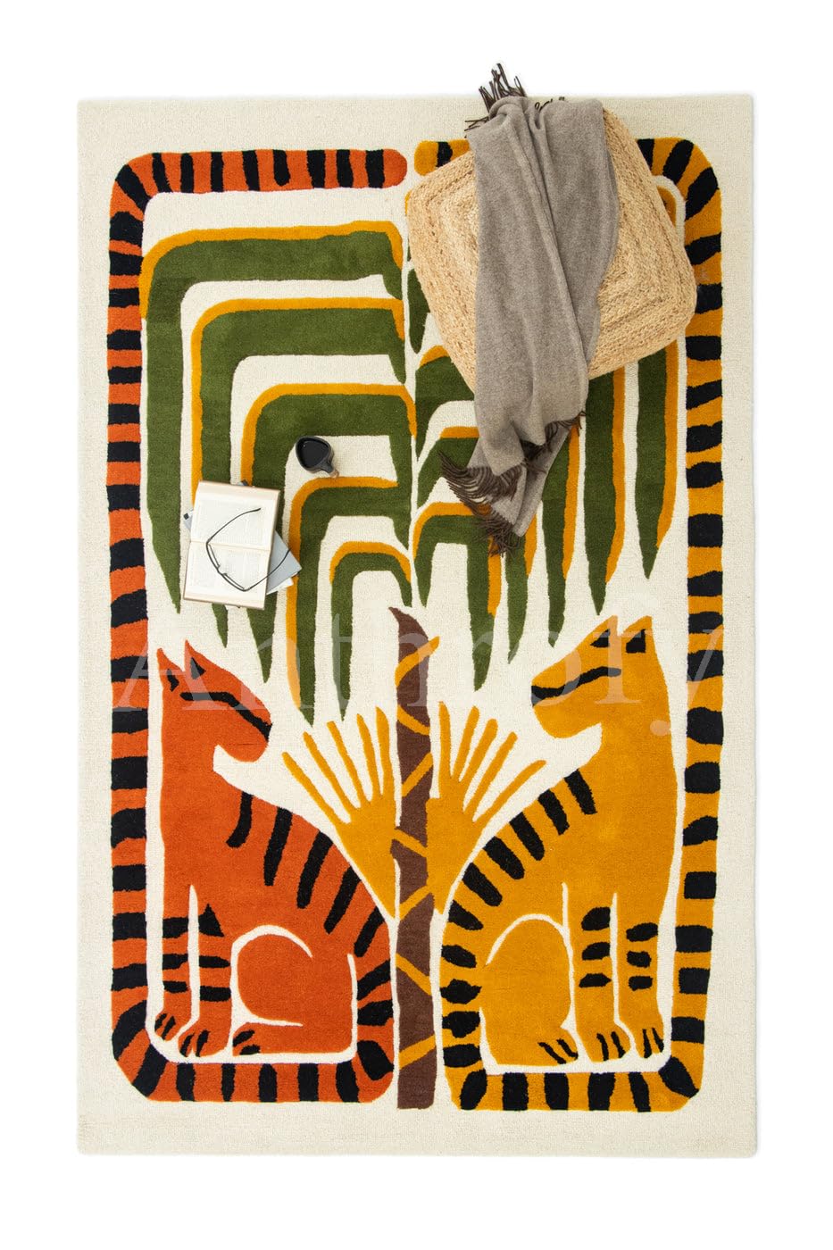 Jungle - Hand Tufted Wool Rug