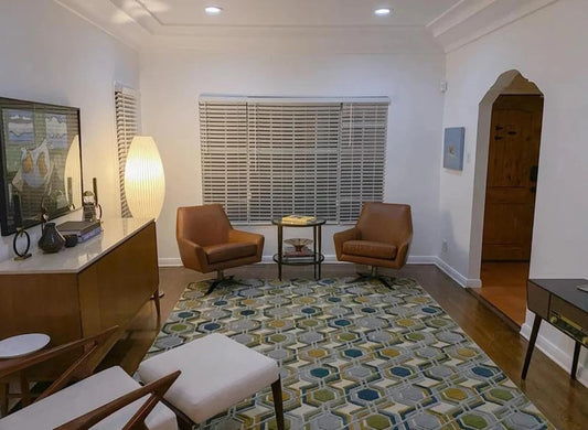 Mid Century - Hand Tufted Wool Rug