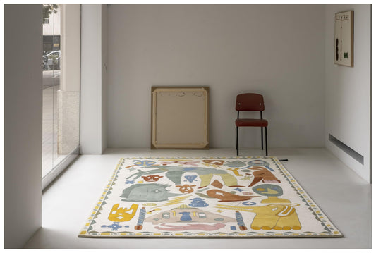 Play Sketch - Hand-Tufted Wool Rug