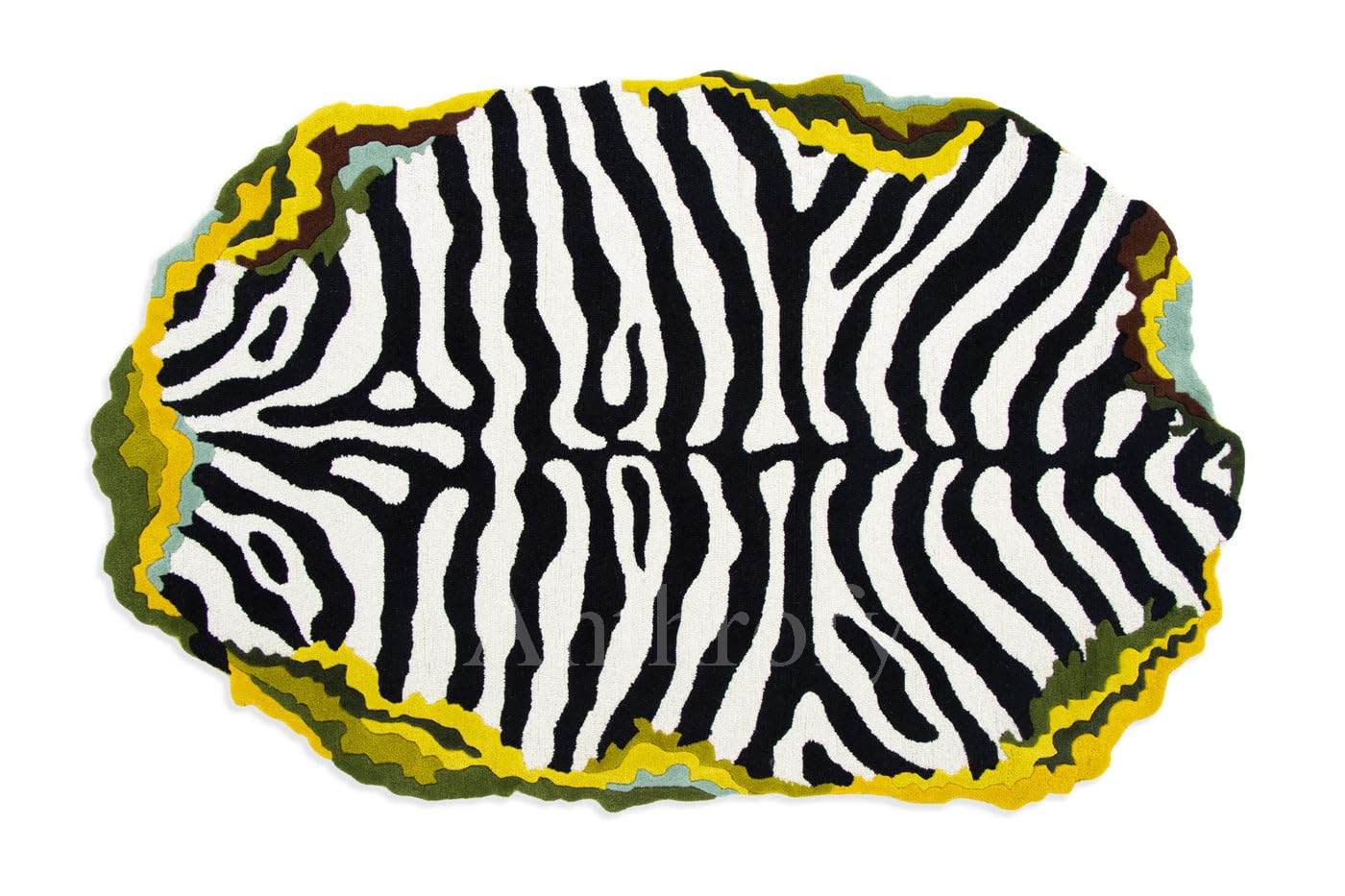 Zebra - Hand Tufted Wool Rug