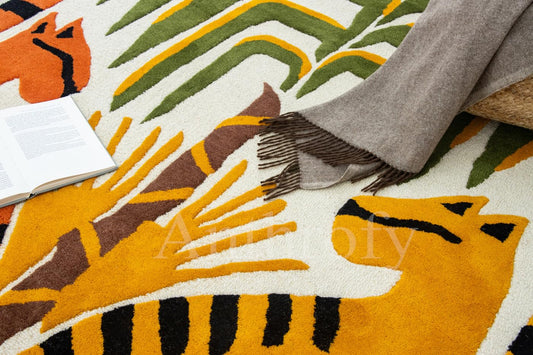Jungle - Hand Tufted Wool Rug