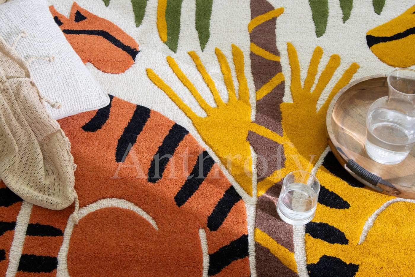 Jungle - Hand Tufted Wool Rug