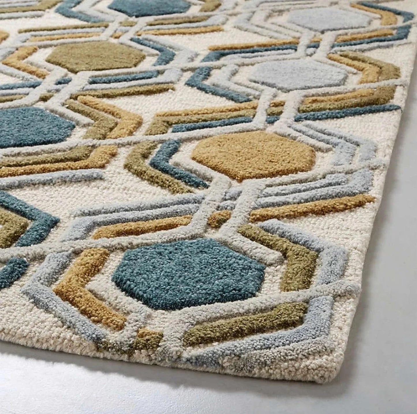 Mid Century - Hand Tufted Wool Rug