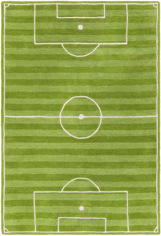 Goal Field - Hand-Tufted Wool Rug