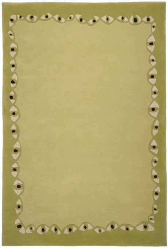 Border Eye - Hand-Tufted Wool Rug