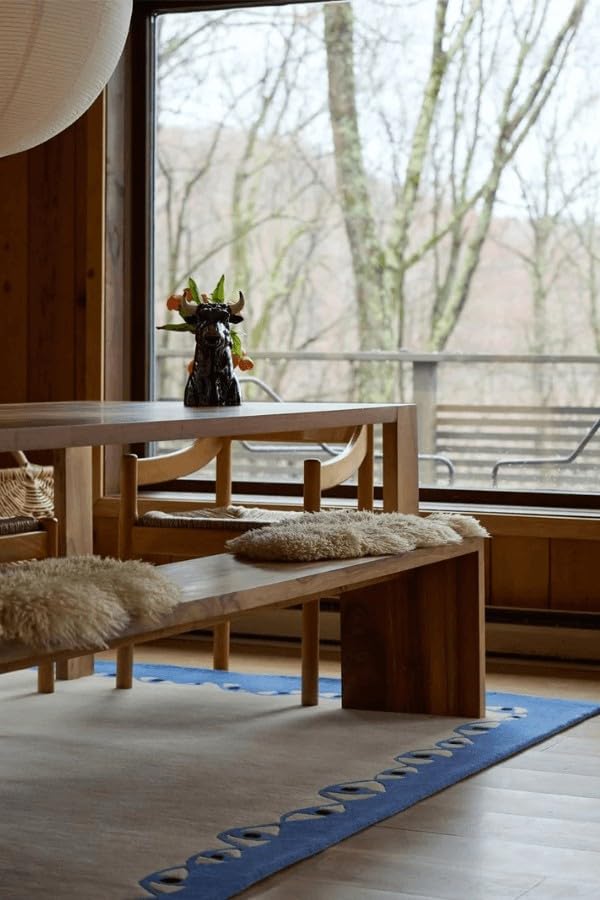 Border Eye - Hand-Tufted Wool Rug