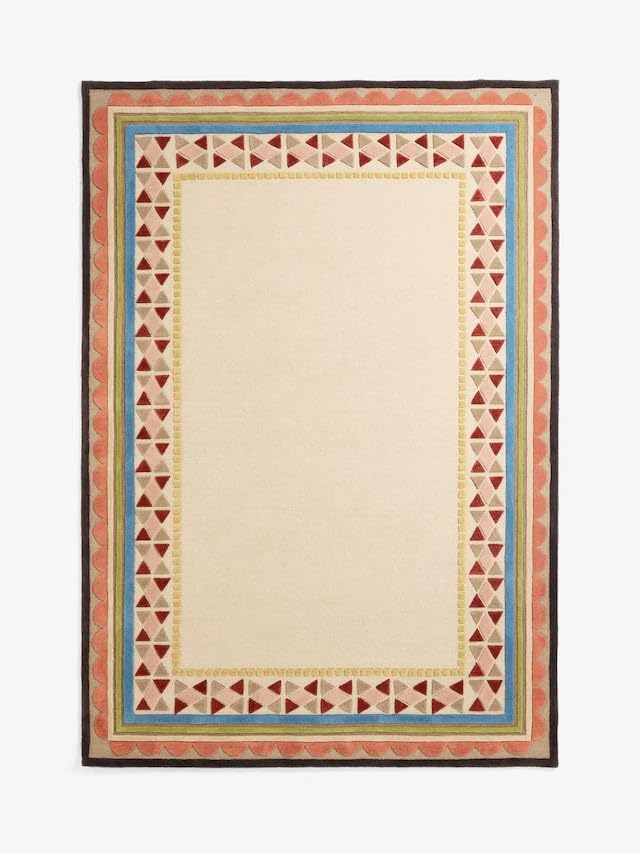 Ceate Border - Hand-Tufted Wool Rug