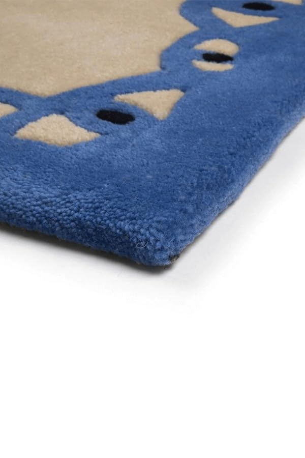 Border Eye - Hand-Tufted Wool Rug