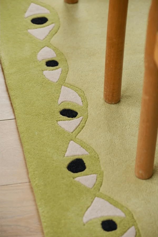 Border Eye - Hand-Tufted Wool Rug
