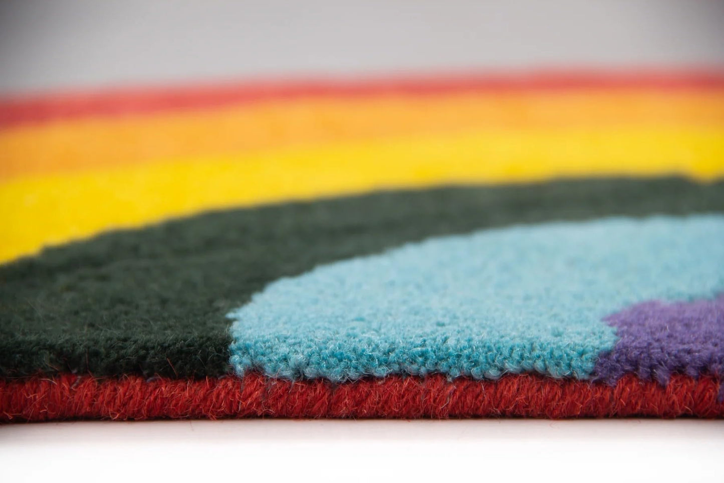 Rainbow Arc - Hand-Tufted Wool Rug
