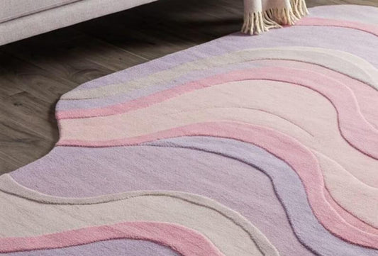 Petal Drift - Hand-Tufted Wool Rug