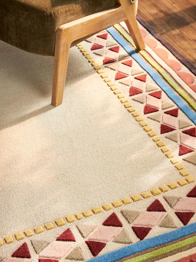 Ceate Border - Hand-Tufted Wool Rug