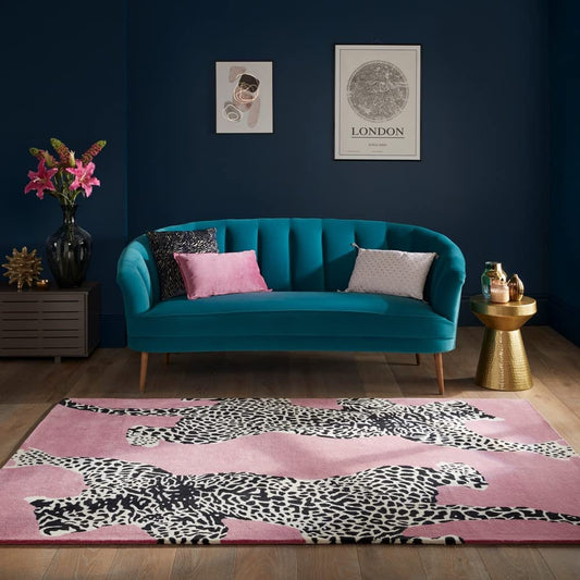 Climbing Jaguar - Hand Tufted Wool Rug
