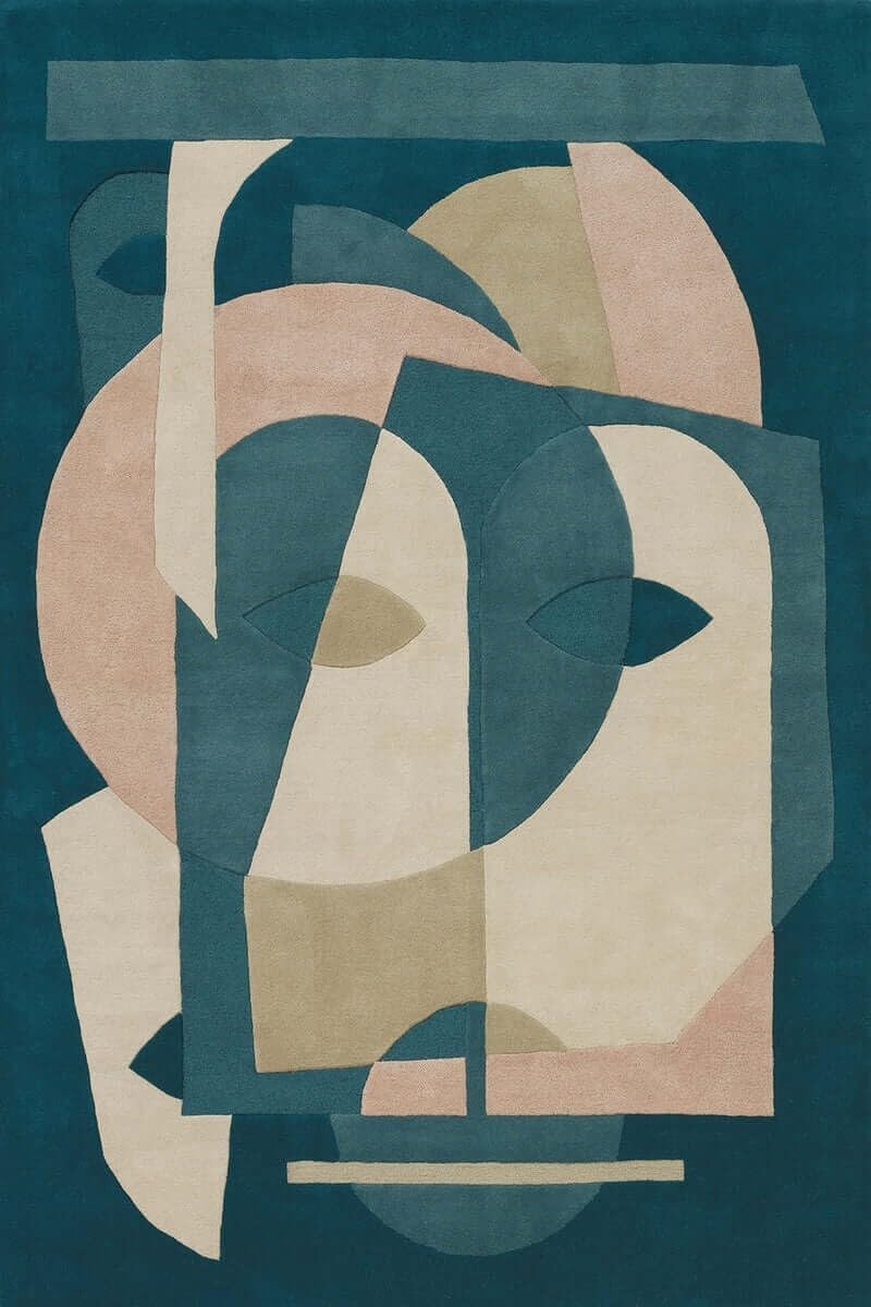 Face - Hand-Tufted Wool Rug