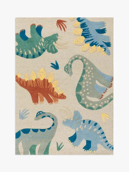 Jungle Dino - Hand Tufted Wool Rug