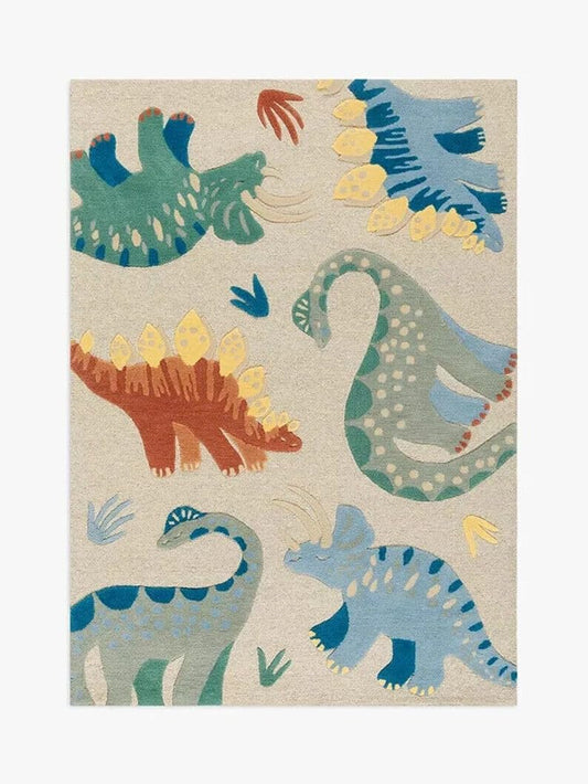 Jungle Dino - Hand Tufted Wool Rug