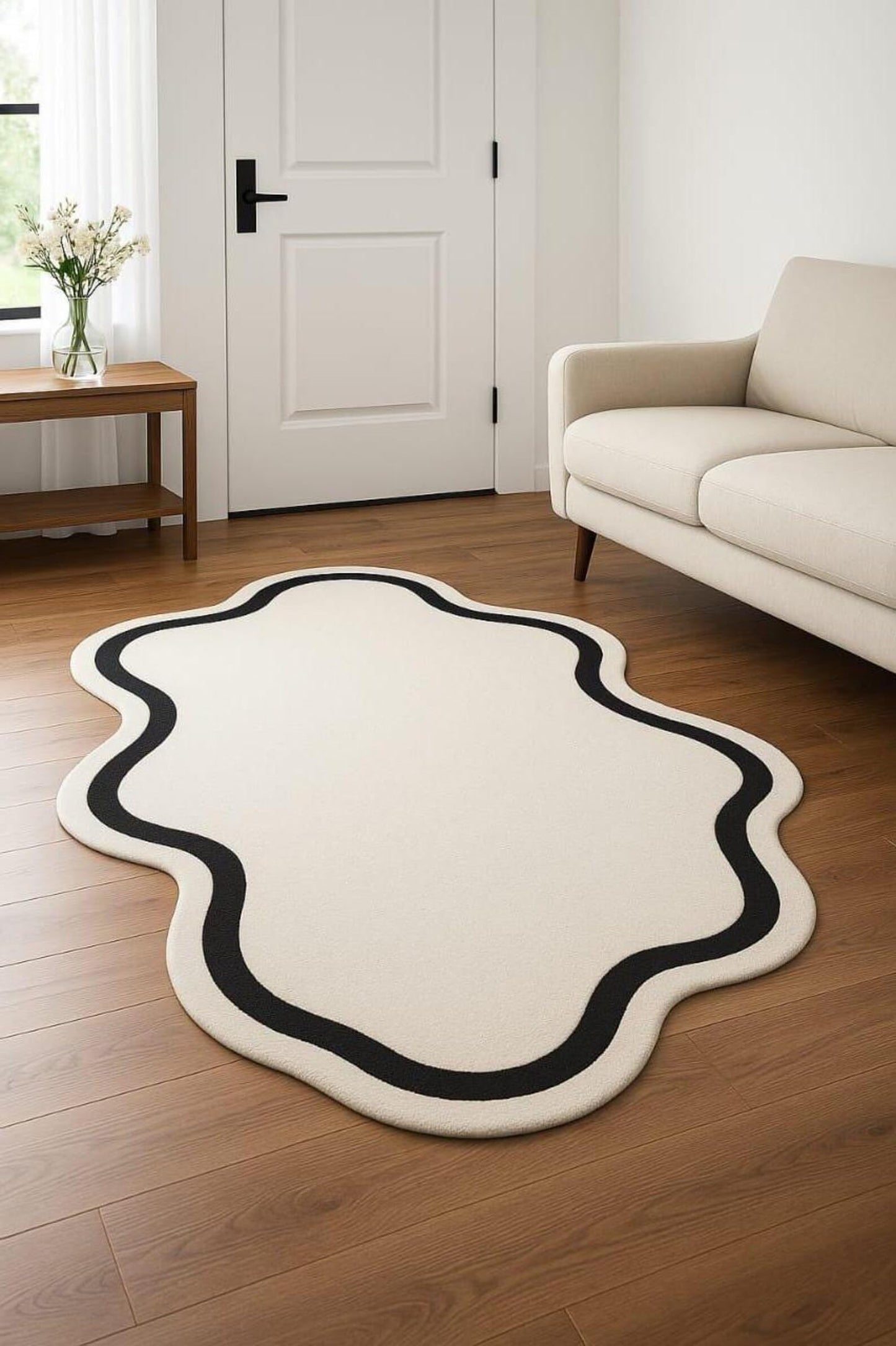Mono Wave - Hand-Tufted Wool Rug