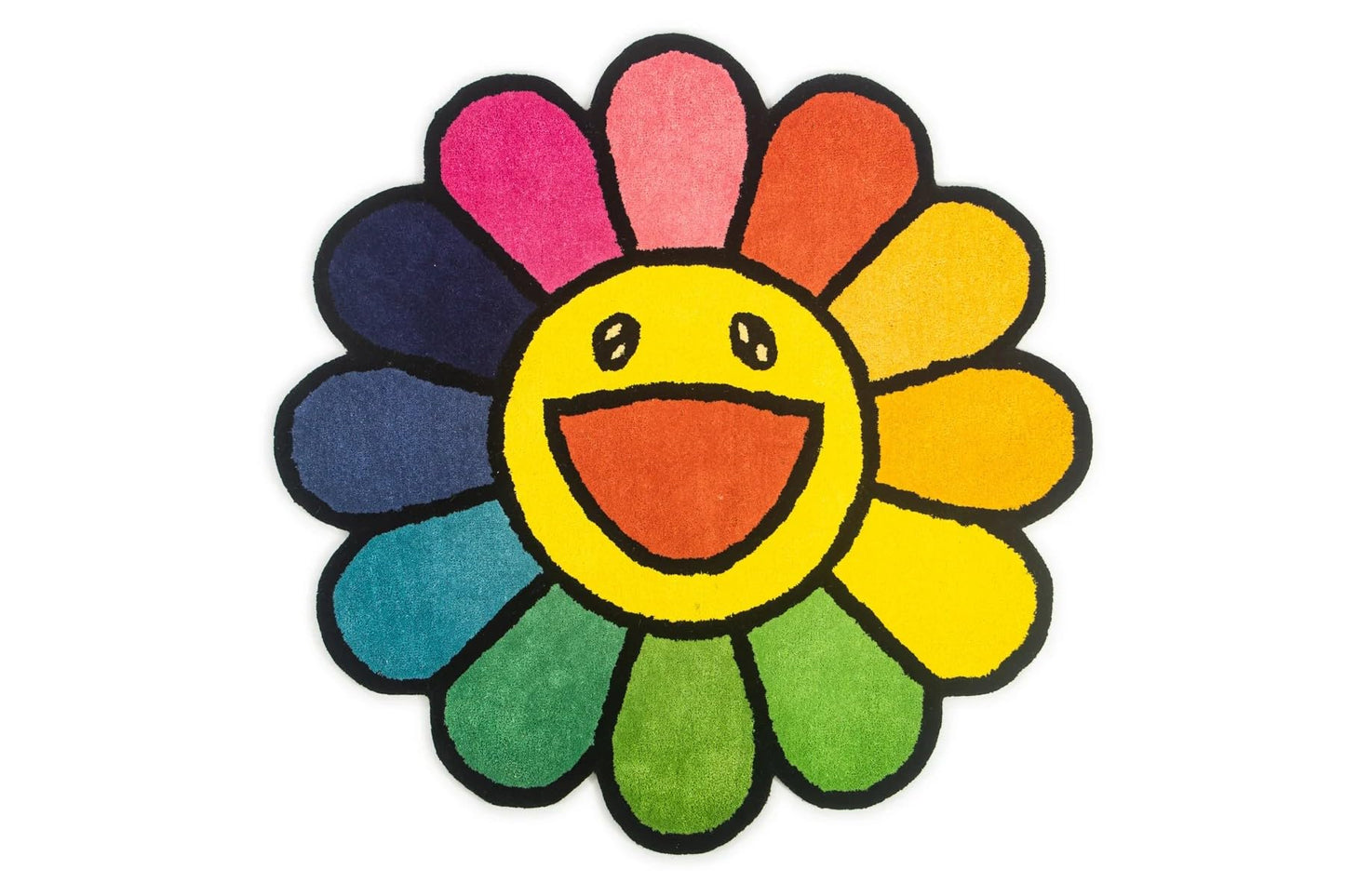 Rainbow Smile - Hand-Tufted Wool Rug