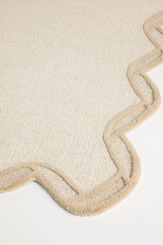Boma Scallop - Hand-Tufted Wool Rug