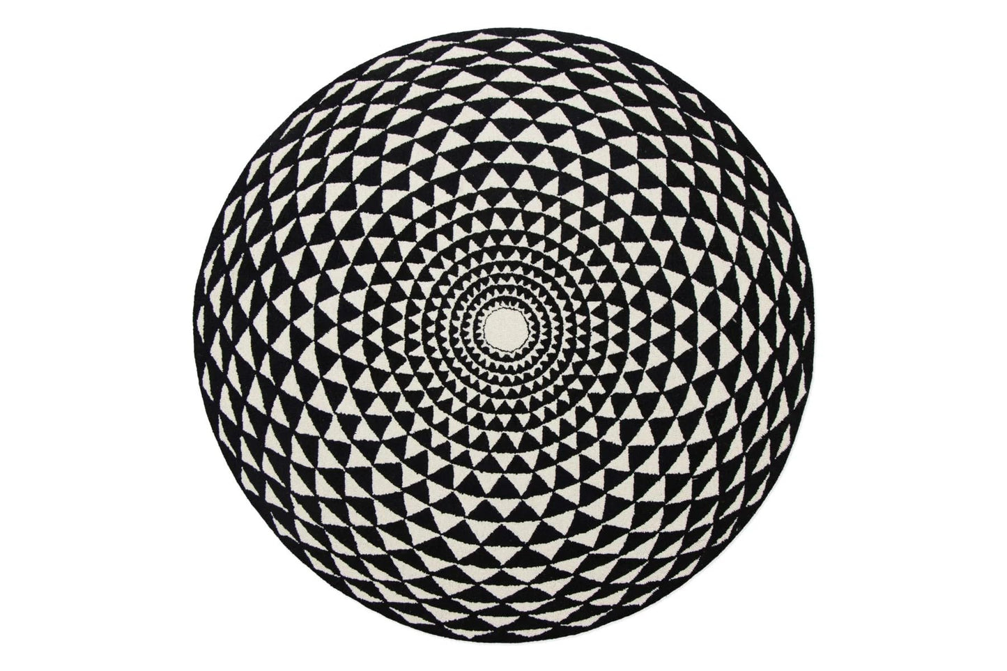 Hypno Circle - Hand-Tufted Wool Rug