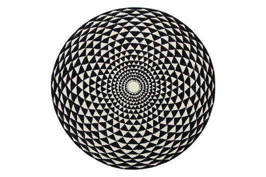 Hypno Circle - Hand-Tufted Wool Rug