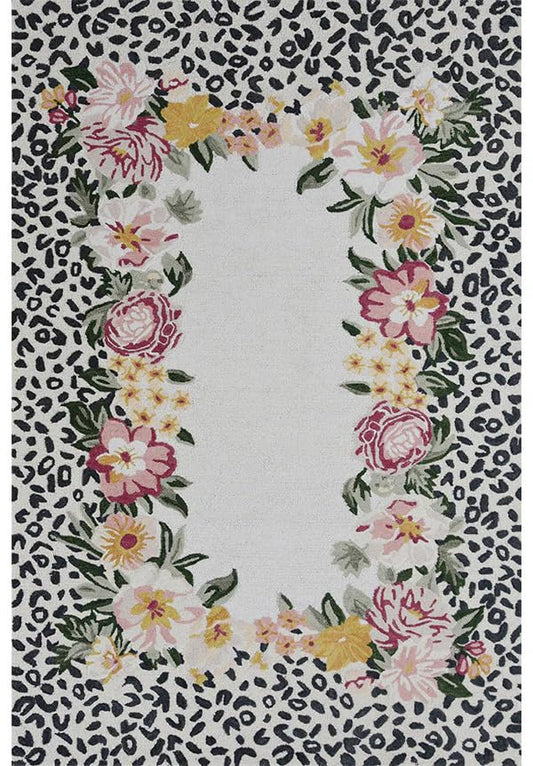 Lio Rose - Hand Tufted Wool Rug