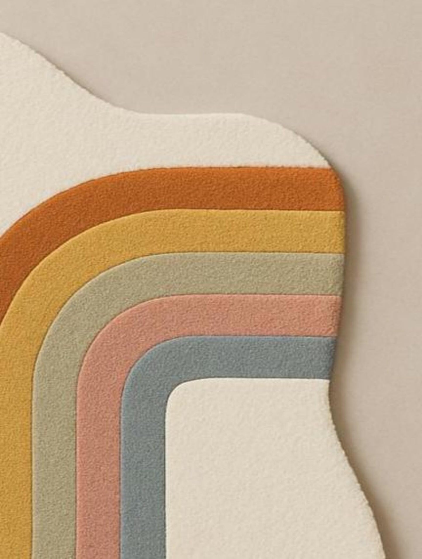 Retro - Hand-Tufted Wool Rug