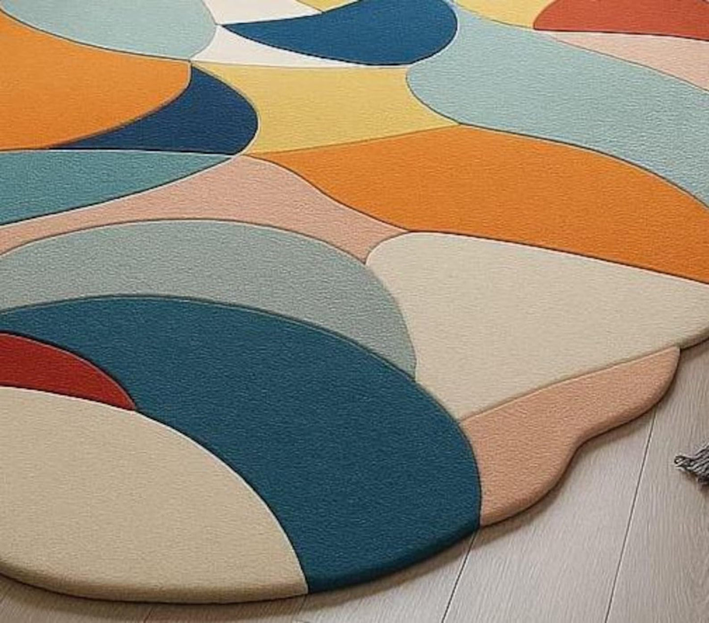Colorflow - Hand-Tufted Wool Rug