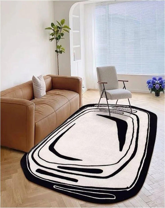Mono Wave - Hand-Tufted Wool Rug