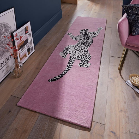 Climbing Jaguar - Hand Tufted Wool Rug