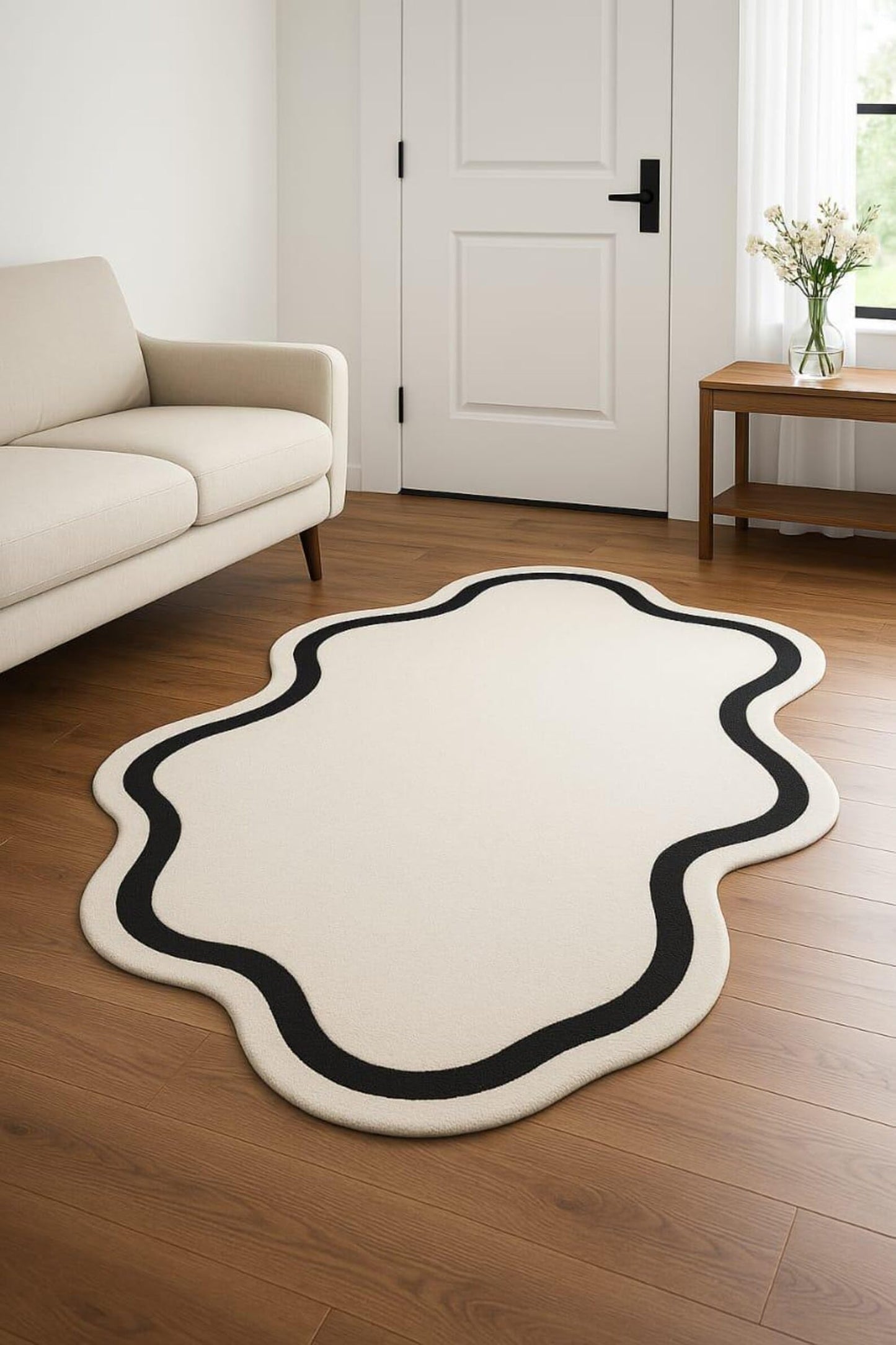 Mono Wave - Hand-Tufted Wool Rug