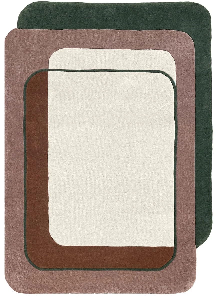 Echo Frame - Hand-Tufted Wool Rug