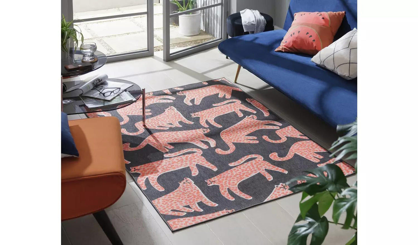 Walking Cat - Hand Tufted Wool Rug