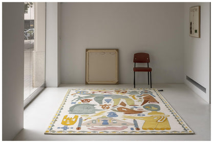 Play Sketch - Hand-Tufted Wool Rug