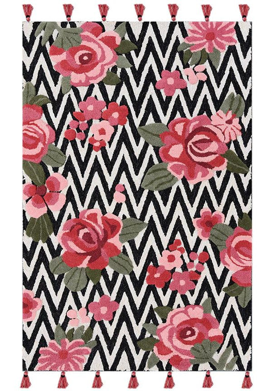 Mitel Zigzag - Hand Tufted Wool Rug