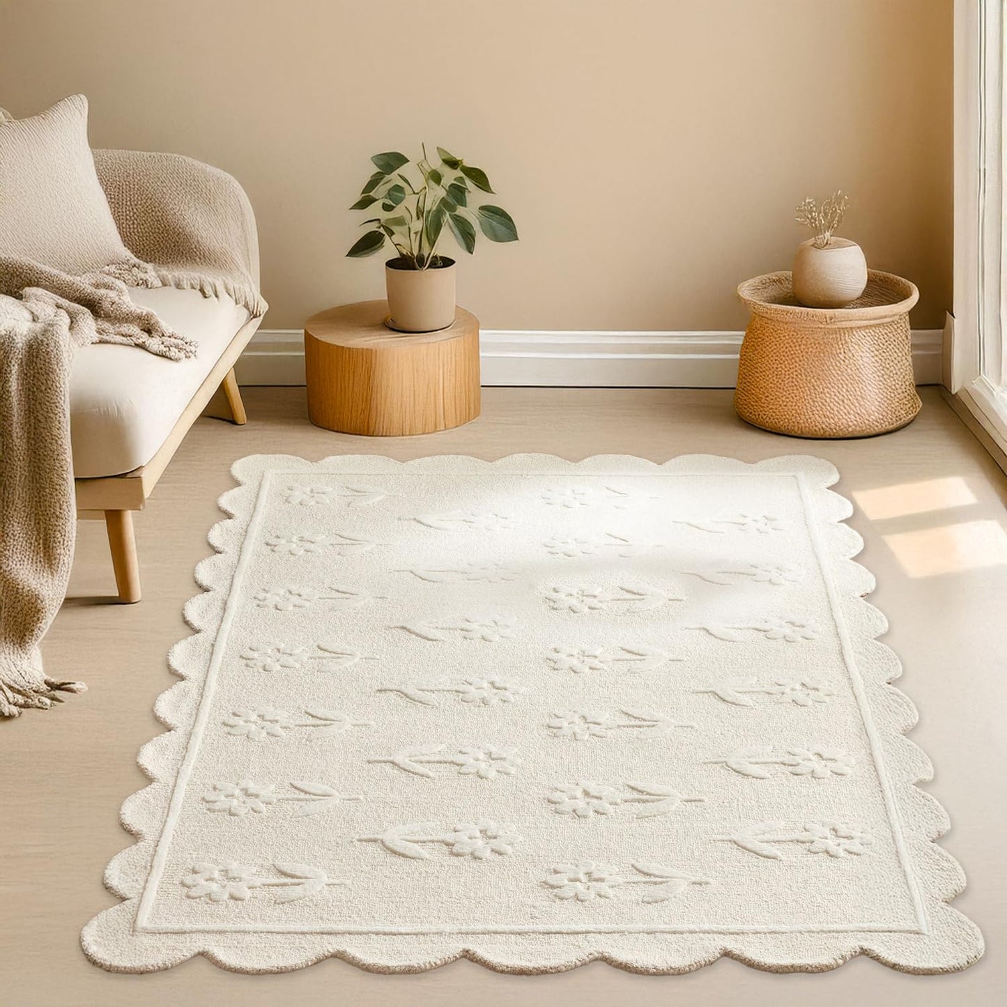 Jessa Scallop - Hand Tufted Wool Rug