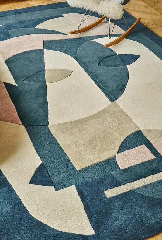 Face - Hand-Tufted Wool Rug