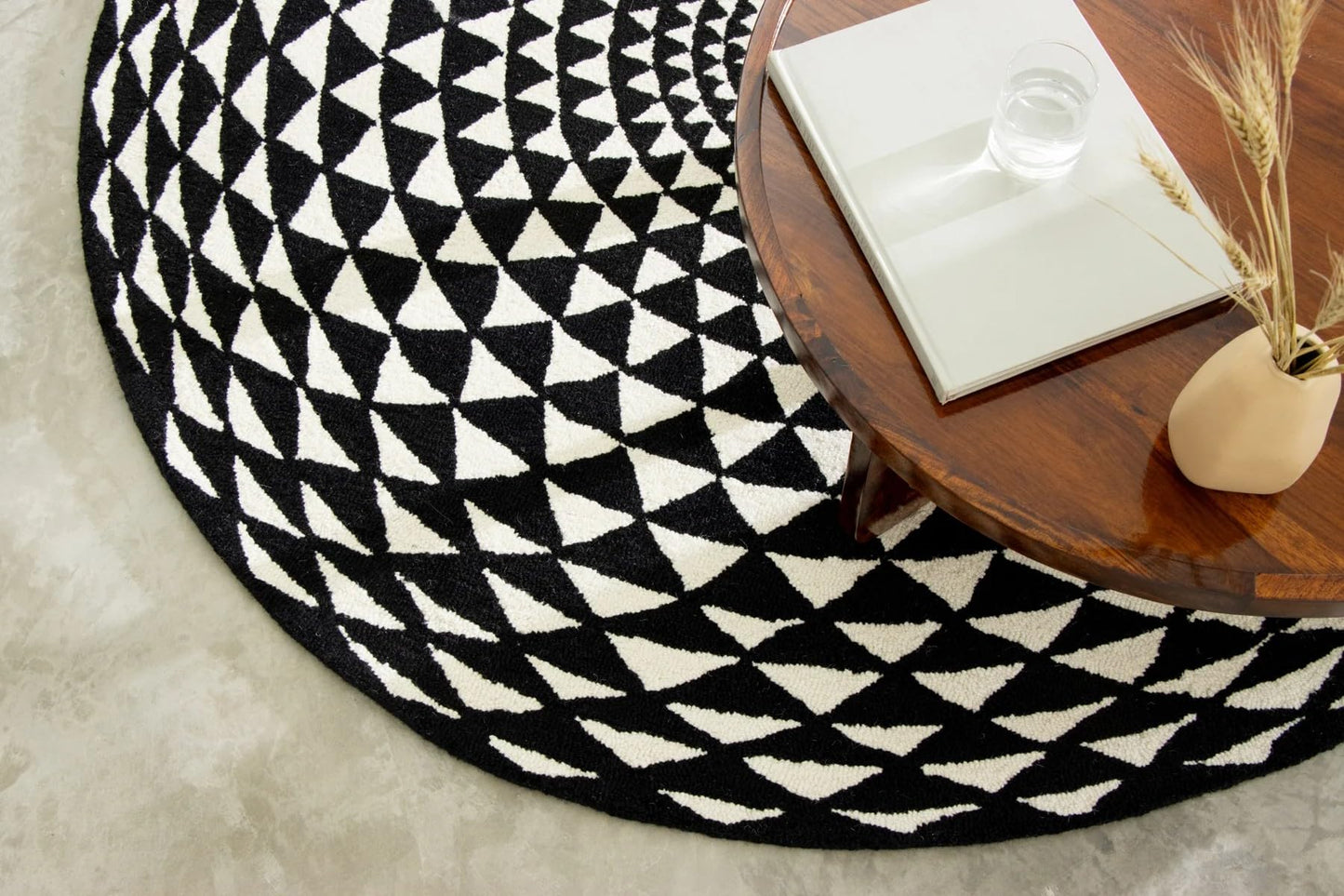 Hypno Circle - Hand-Tufted Wool Rug