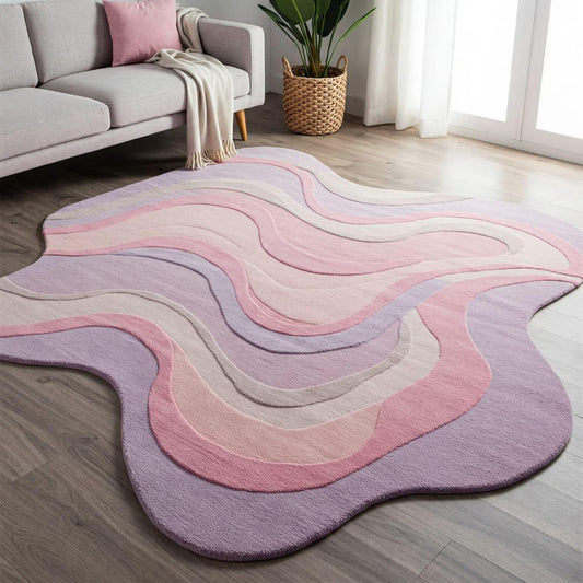 Petal Drift - Hand-Tufted Wool Rug