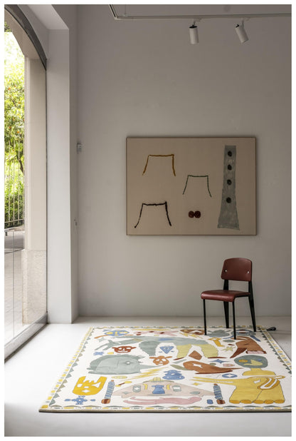 Play Sketch - Hand-Tufted Wool Rug