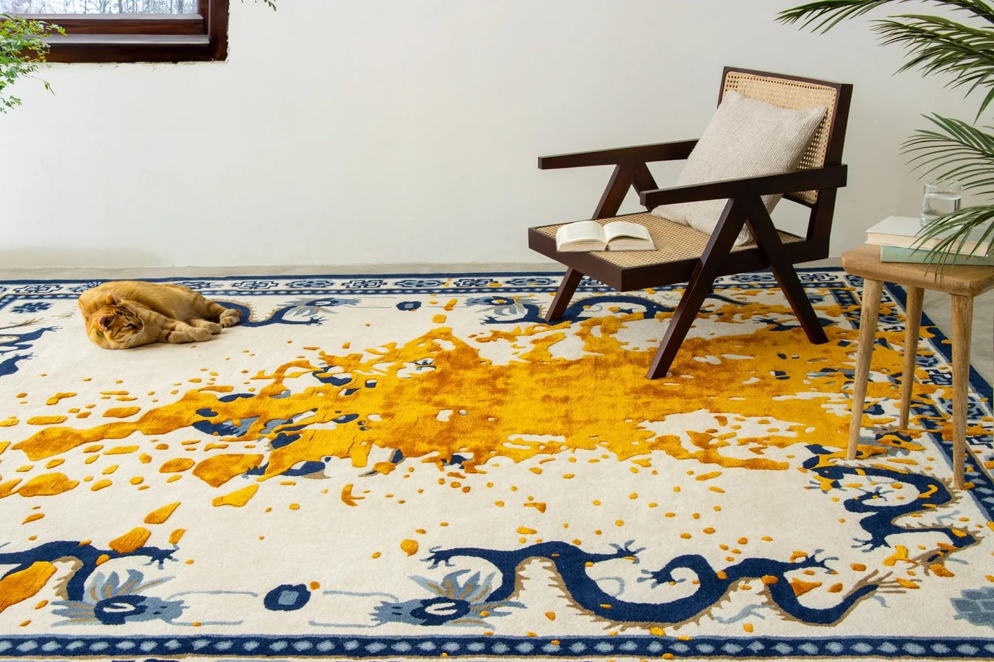 Dragon Splash - Hand-Tufted Wool Rug