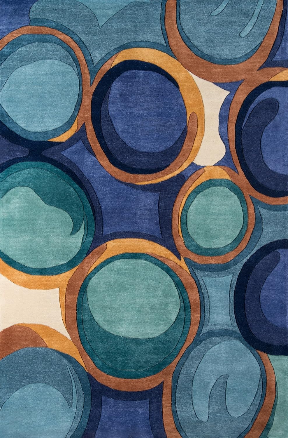 Modern Round - Hand-Tufted Wool Rug