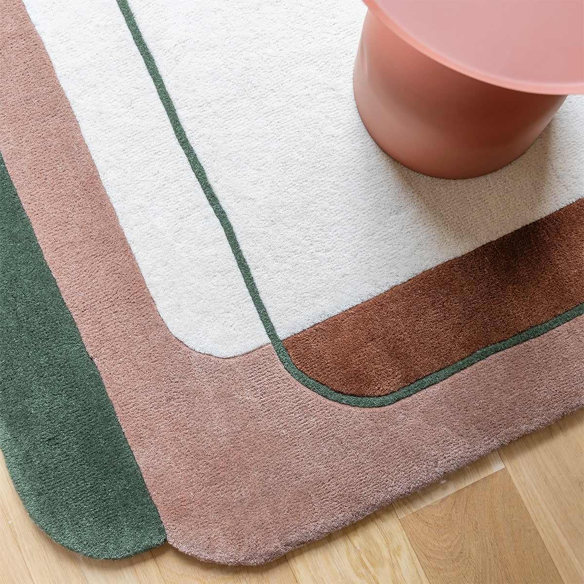 Echo Frame - Hand-Tufted Wool Rug