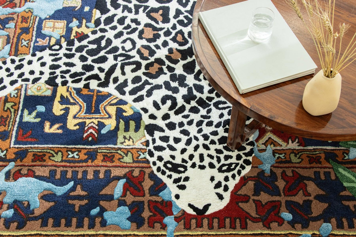 Resting Leopard - Hand-Tufted Wool Rug
