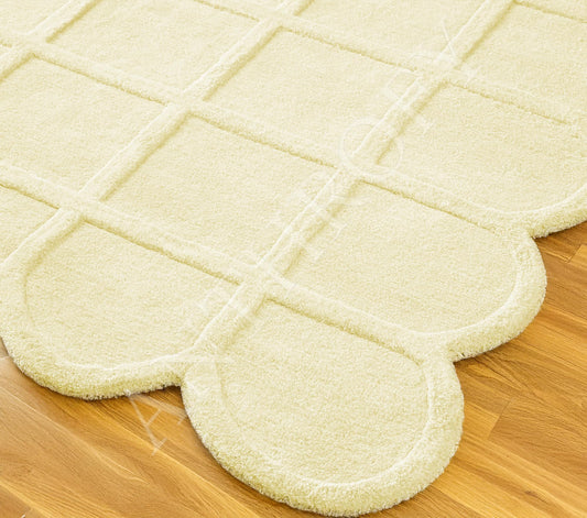 Selena Scallop - Hand Tufted Wool Rug