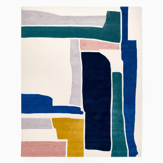 Colorblocks - Hand Tufted Wool Rug